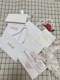 Dior ショップ袋セット ホワイト