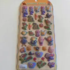 コットンパフィーシール　ズートピア　ディズニー ボンボンドロップシール