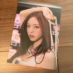 【US限定】Itzy tunnel vision サイン Yuna ユナ