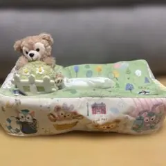 【ディズニー】ダッフィー　ティッシュカバー