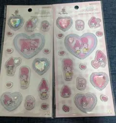 【正規品】サンリオ　キラキラジュエルシール　エスターバニー　マイメロディ