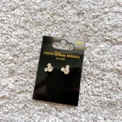 ディズニー ピアスセット ミッキー フェイス ゴールド 3