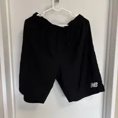 New Balance ブラック ハーフパンツ XL