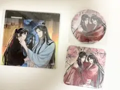 魔道祖師 缶バッジ 名台詞 ヴィレッジヴァンガード ドラマCD特典 キス