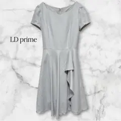 LD prime ワンピース リボン付き　半袖 S 上品 パーティードレスのサムネイル
