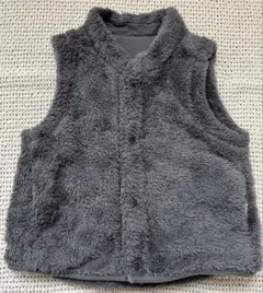 UNIQLO ベビー ベスト グレー 90cm