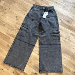 デニムカーゴパンツ デニム
