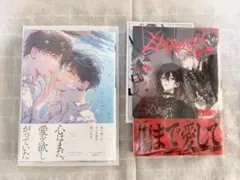 BL 「青藍の夜にくちづけて」 特典ペーパー付き 「666DOPES」