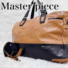 master-piece マスターピース レザー キャメル 黒2way 日本製のサムネイル