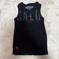 GOTCHA ノースリーブタンクトップ 110 ブラック