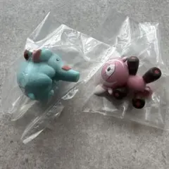 ポケモン わざすなっぷ ゴマゾウ ヌイコグマ　ガチャガチャ