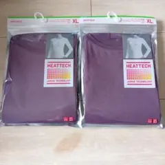 ヒートテック　クルーネックＴ　長袖　XＬ　２枚