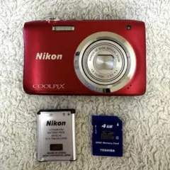 2026年最新】nikon coolpix a100 レッドの人気アイテム - メルカリ