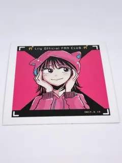 オリジナルグッズ official大人りりステッカー(シール)