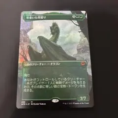 ザ*ニ様 年老いた骨齧り　ボーダーレス　foil 英語版 MTG 初版Foil ボーダーレス 年老いた骨齧りAFR-BF 日本語 JP - メルカリ