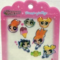 正規品 ドロップジュエリーシール パワーパフガールズ