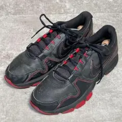 【希少】NIKE AIR FLEX TRAINER LEA 26.5cm 黒 赤