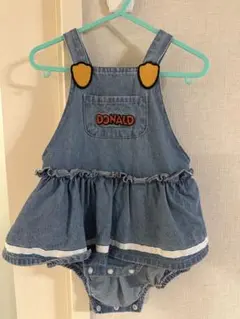 futafuta ドナルド　デニムオーバーオール 80サイズ