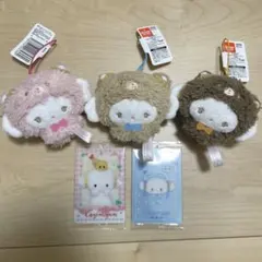 こぎみゅん ラテクママスコット全種 サンリオウエハース カード セット