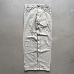 00s dolce&gabbana white straight denim - メルカリ