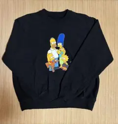 the Simpsons ブラック トレーナー M