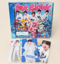 通常盤 LOVE ENG!NE＋塩崎太智トレカ2枚＋アクリルスタンド台座つき