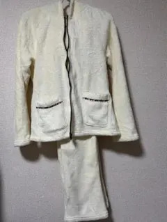 USEDアモスタイル/フリースルームウェア /ポケット&フード付