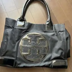 Tory Burch 黒 ナイロン トートバッグ