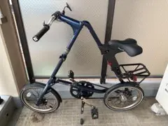 STRIDA 折りたたみ自転車 黒　ジャンク ジャンク】ストライダ折りたたみ自転車 ブラック