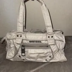 DIESEL Archive metal logo ショルダーバッグ Y2K