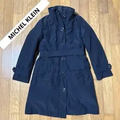 MICHEL KLEIN 2way ロングダウンコート　ブラック　黒