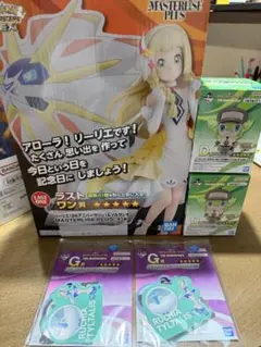 一番くじ ポケモンマスターズEX ラストワン賞 リーリエ＆ソルガレオ➕D