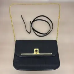 ＆MyuQレザー クロコ型押し ショルダーバッグ - メルカリ