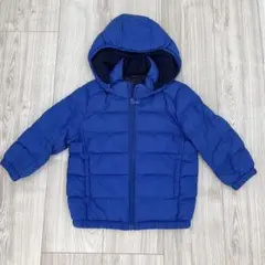 UNIQLO ブルーアウター 90cm 取り外しフード付き