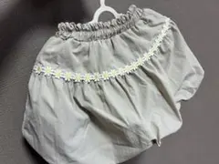 新品　バースデイ　ルルアミ　花刺繍　デイジー刺繍 キュロットパンツ 100cm