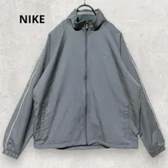 NIKE ナイキ トラックジャケット ジャージ S ショート丈 グレー 秋冬