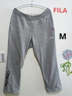 FILA グレー ジョガーパンツ　M
