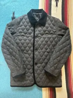 キルティングジャケット 洋服の青山 ACTIBIZ グレー Lサイズ