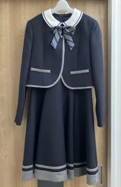 美品 CHOPIN deux 165 フォーマルアンサンブルスーツ 卒服 卒業式