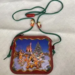 ディズニー　＊　クリスマス　ポーチ　＊　チップとデール