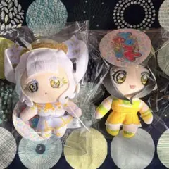 ひみつのアイプリ リング姫 つむぎ ぬいぐるみ マスコットチャーム セット 新品