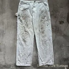 Dickies ウィリアムス ペンキ 白ワイド W34 #432 - メルカリ