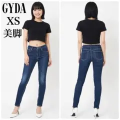 【美脚】GYDA ワンウォッシュスキニーデニム XS ローライズ Y2K ギャル