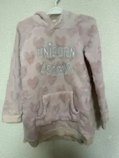 H&Mユニコーンフリースパーカー