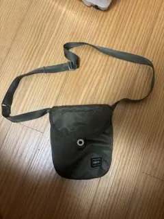 PORTER オリーブグリーン ショルダーバッグ