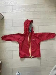 mont-bell フード付きジャケット 110サイズ レッド