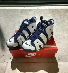 NIKE AIR MORE UPTEMPO 26.5 新品 2025年最新】nike air more uptempo 26．5の人気アイテム - メルカリ