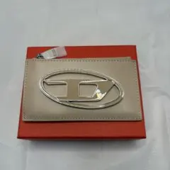 ディーゼル　ベージュ　カードケース