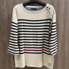 m.f.editorial ニット　七分袖　LLサイズ