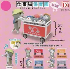 仕事猫保育園　ミニフィギュアセット　お値段交渉可能